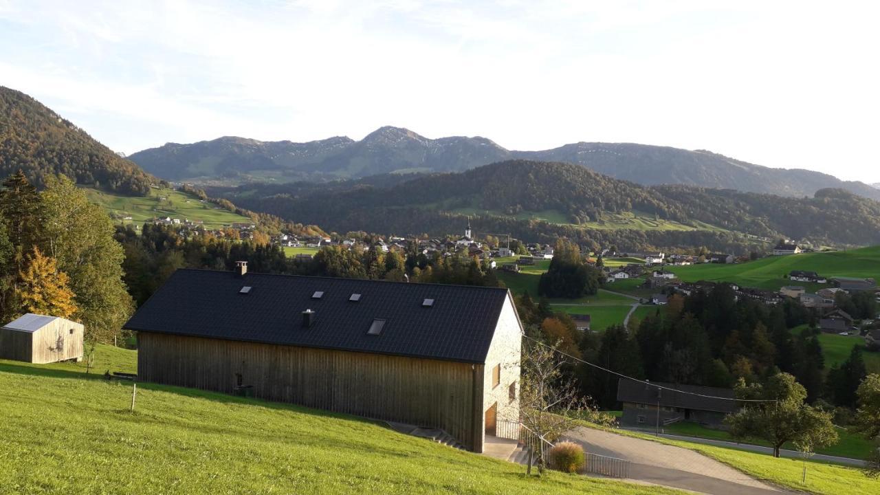 Vila Haus Hagspiel Hittisau Exteriér fotografie