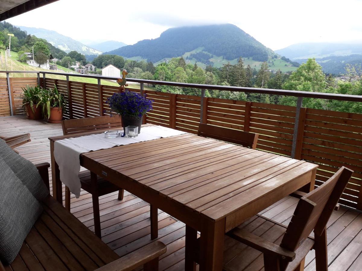 Vila Haus Hagspiel Hittisau Exteriér fotografie