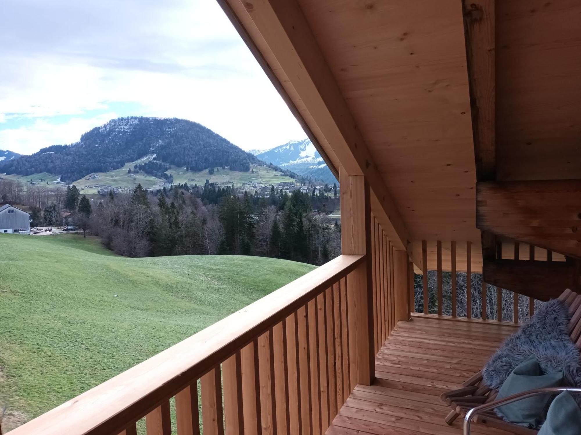 Vila Haus Hagspiel Hittisau Exteriér fotografie